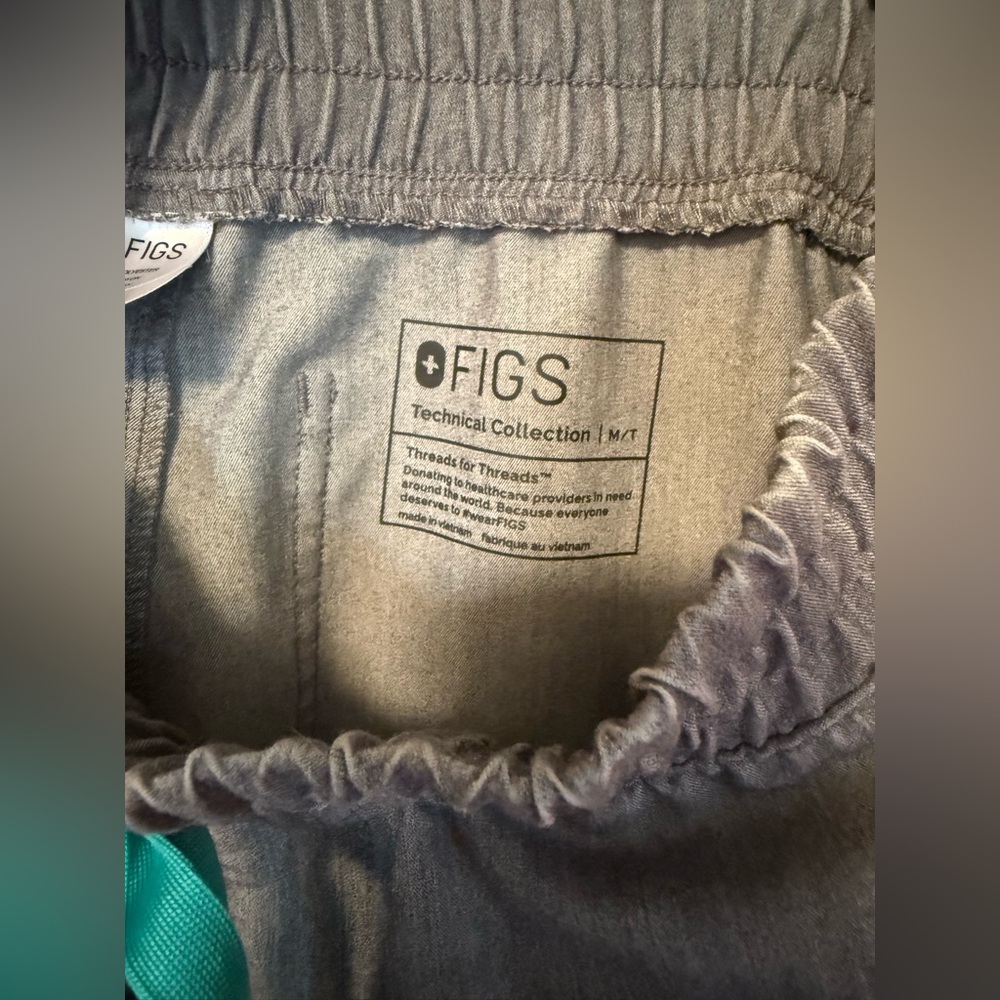 Heather Graphite Yola scrub pants - M/T - Picture 7 of 10